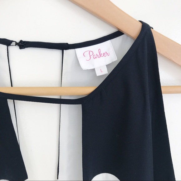 Parker NY Silk Shift Dress - Picture 3 of 4